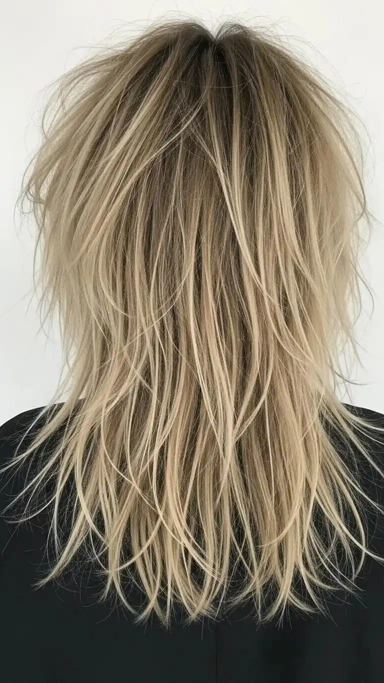 18 Long Shag Haircuts for Fine Hair That People Did Not Expect 2026 15 Messy Long Shag