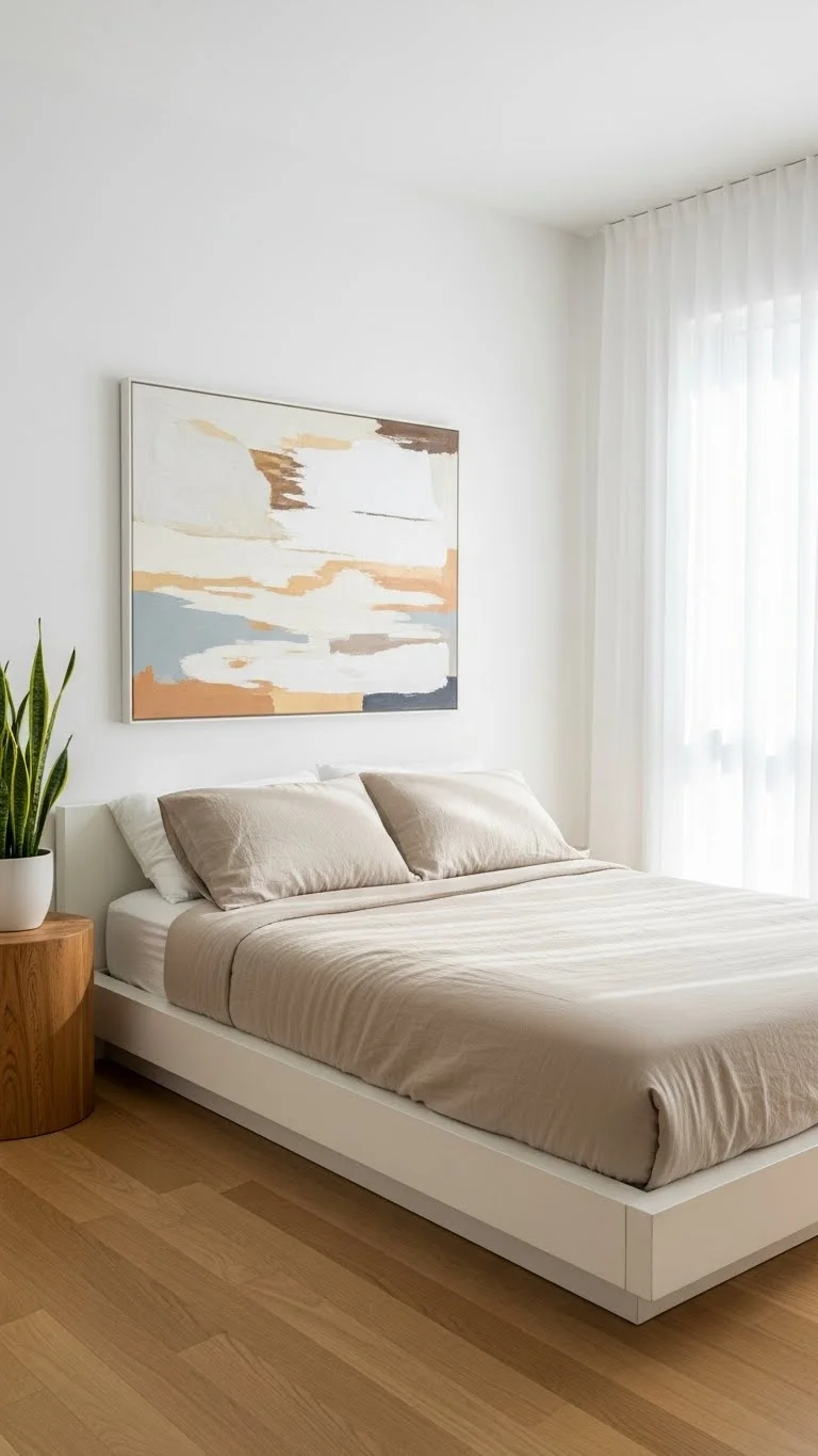 23 Guest Bedroom Designs Ideas 2026: Transform Your Space Into a 5-Star Experience 2 Minimalist Zen Retreat