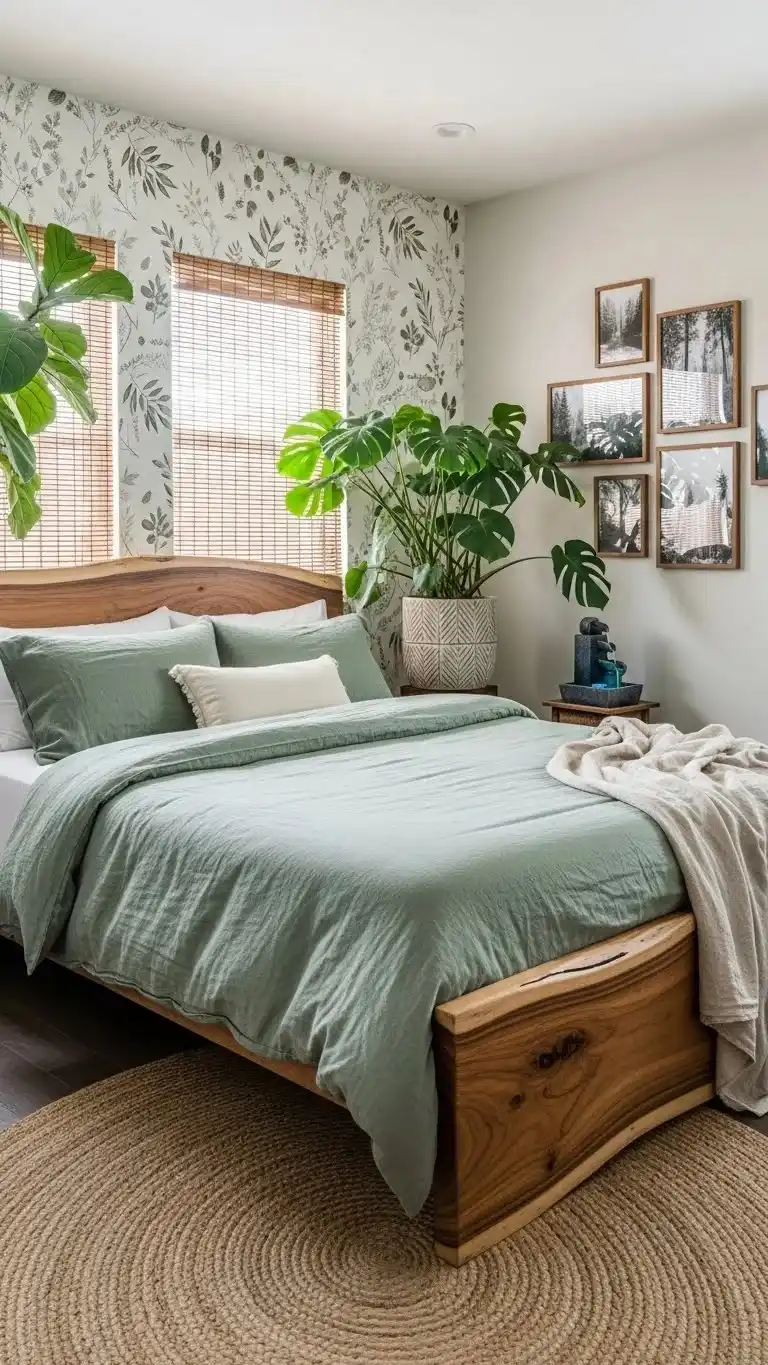 23 Guest Bedroom Designs Ideas 2026: Transform Your Space Into a 5-Star Experience 14 Nature-Inspired Sanctuary
