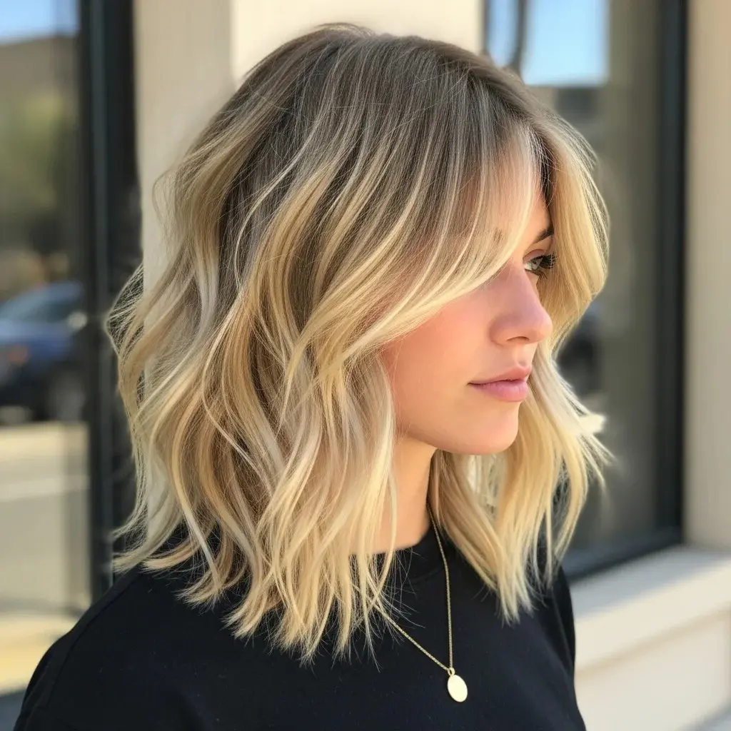 19 New Hairstyle Ideas 2026: Fresh Cuts That'll Make You Stand Out 7 Shaggy Lob (Long Bob)