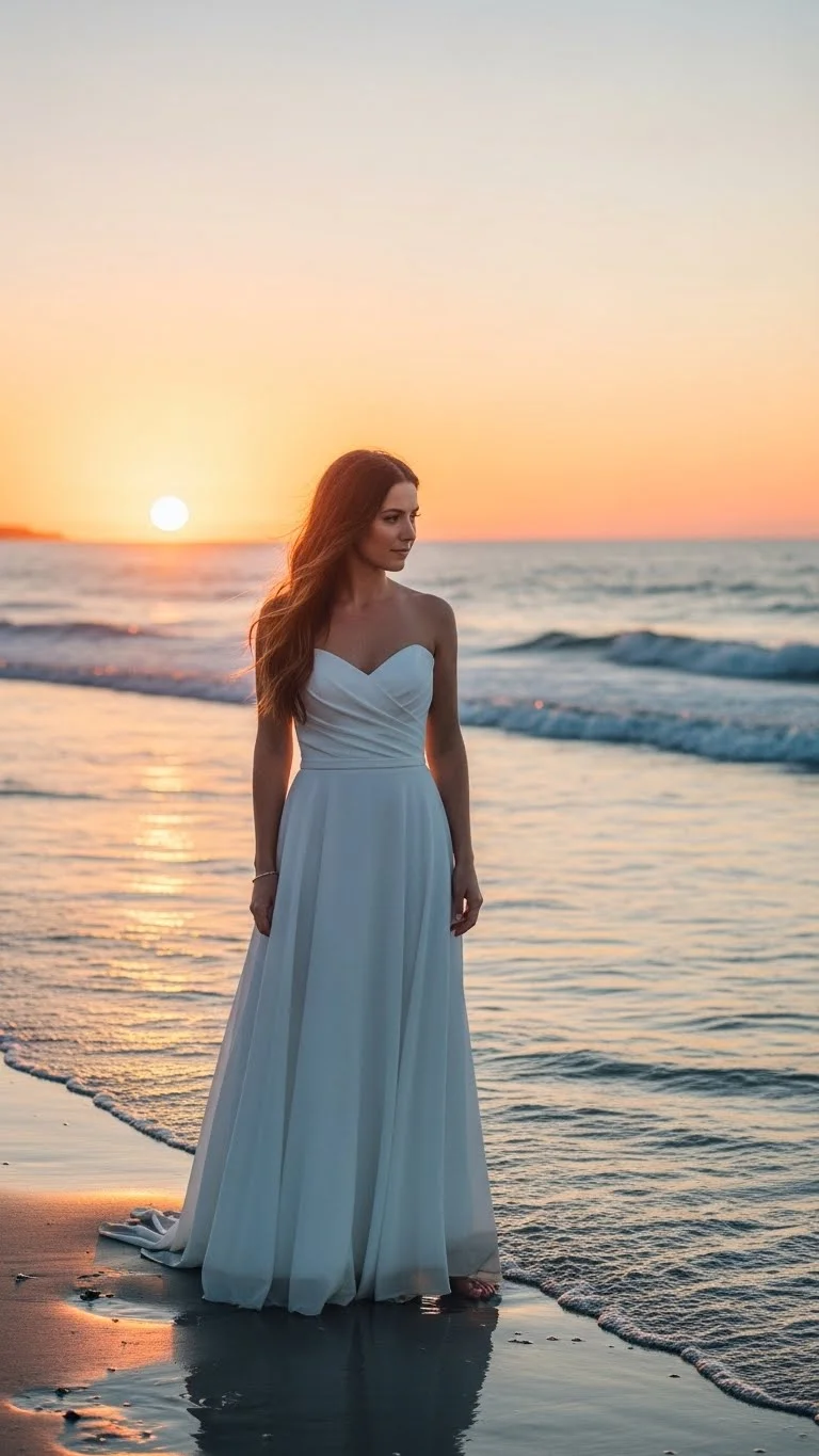 17 Simple Wedding Dresses Ideas 2026: Your Guide to Effortless Bridal Beauty 9 Simple Strapless Gown