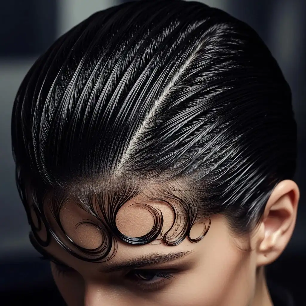 19 New Hairstyle Ideas 2026: Fresh Cuts That'll Make You Stand Out 13 Slicked Back Wet Look