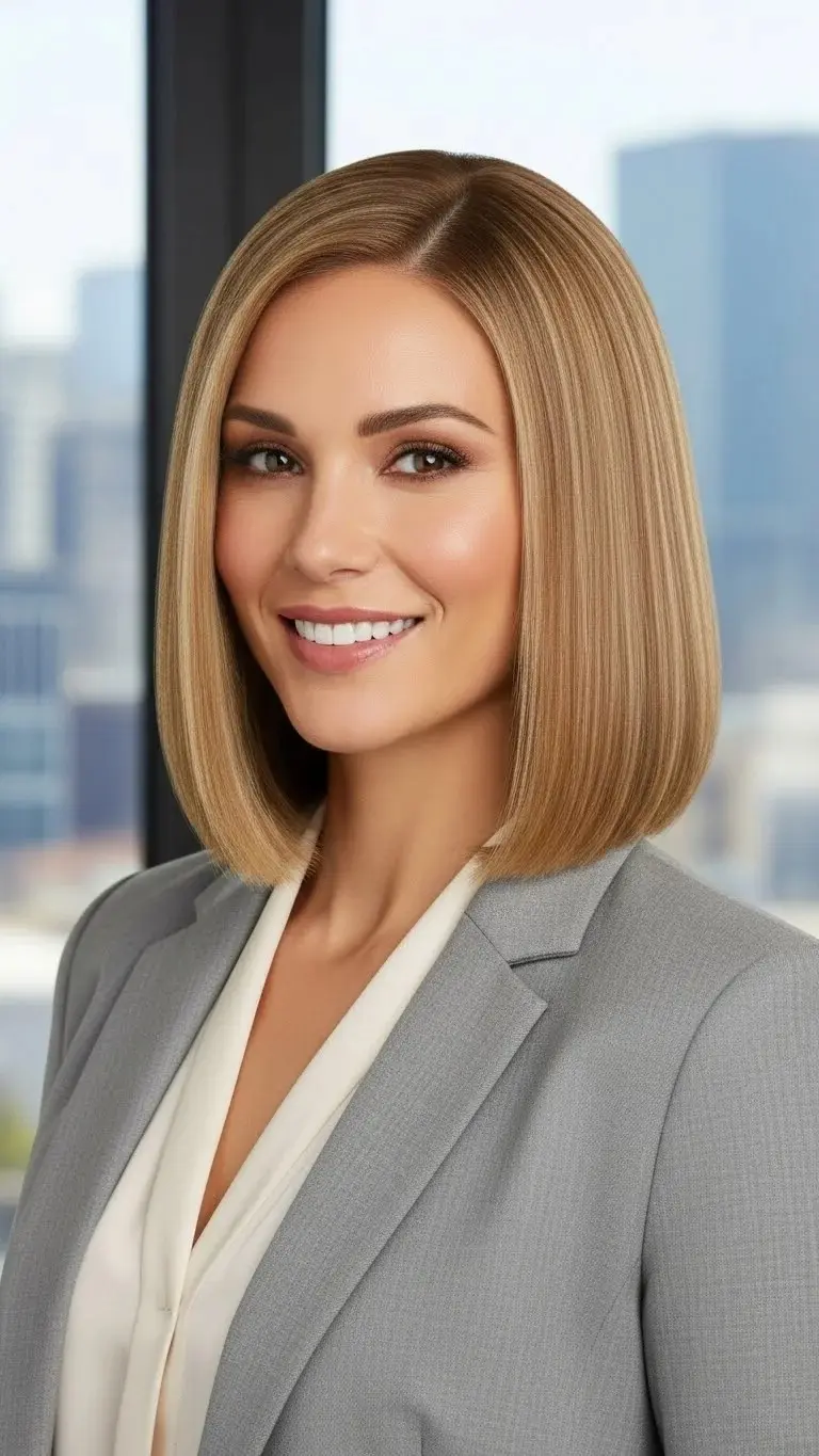 19 Best Short Hairstyles Ideas 2026: Fresh Cuts That'll Make You Want to Grab the Scissors 10 The Blunt Lob