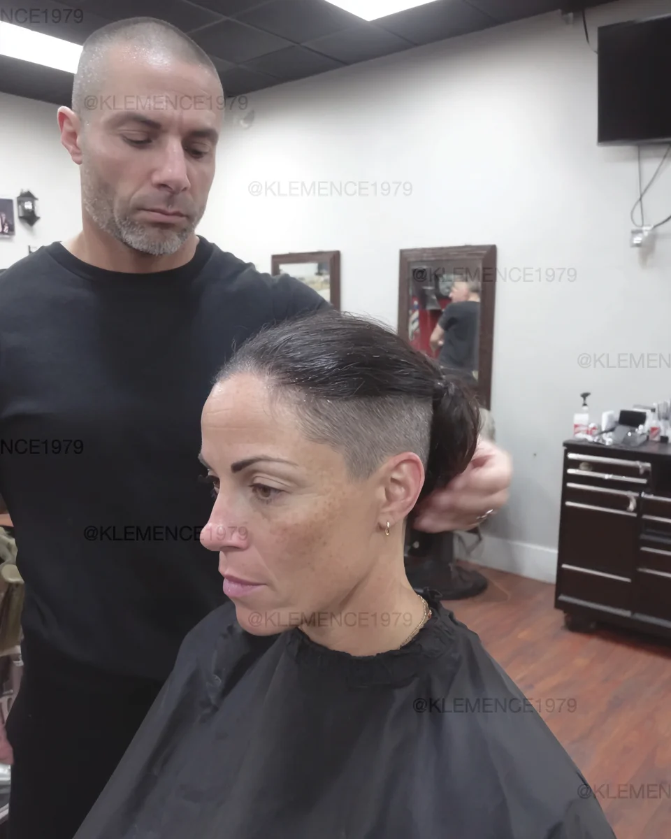 20 Nonbinary Haircuts Ideas 2026: Your Ultimate Guide to Gender-Free Styles 18 The High Fade with Textured Top