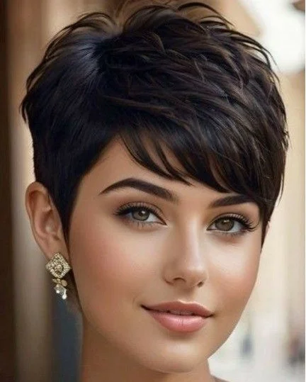 20 Nonbinary Haircuts Ideas 2026: Your Ultimate Guide to Gender-Free Styles 2 The Textured Pixie Cut