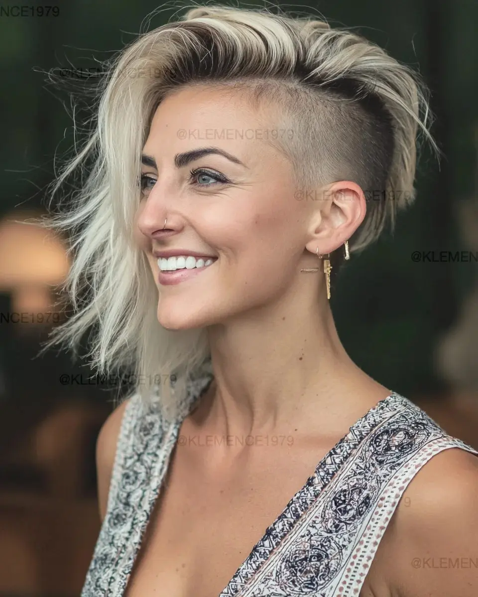 20 Nonbinary Haircuts Ideas 2026: Your Ultimate Guide to Gender-Free Styles 3 The Undercut with Long Top