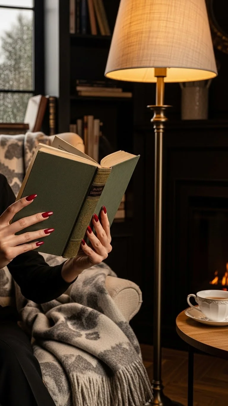 19 Simple Fall Nails Ideas That Look Expensive But Arent Yet 18 Wine Red Elegance