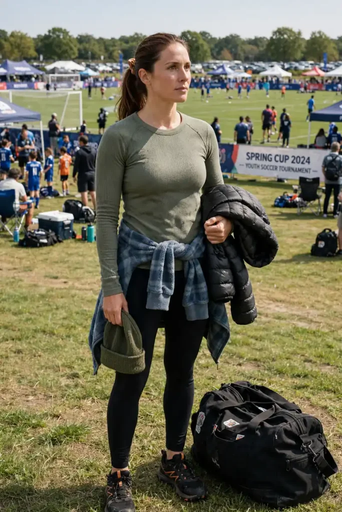 21 Soccer Mom Outfit Ideas That Don't Scream "Minivan" 22 image 116