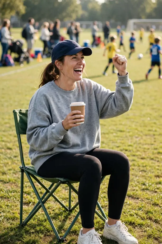 21 Soccer Mom Outfit Ideas That Don't Scream "Minivan" 2 image 97
