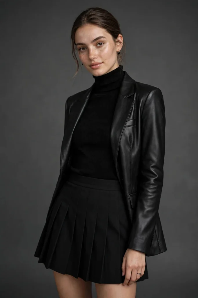 23 Cute Mini Skirt Outfits Ideas (Yes, At Any Age) 24 miniskirt 23 all black mini monochrome