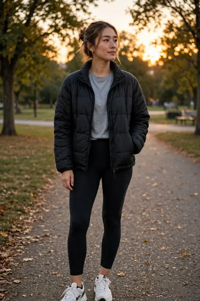 20 Simple Mom Outfit Ideas (For Moms Who Get Dressed in 5 Minutes) 18 mom 17 evening walk