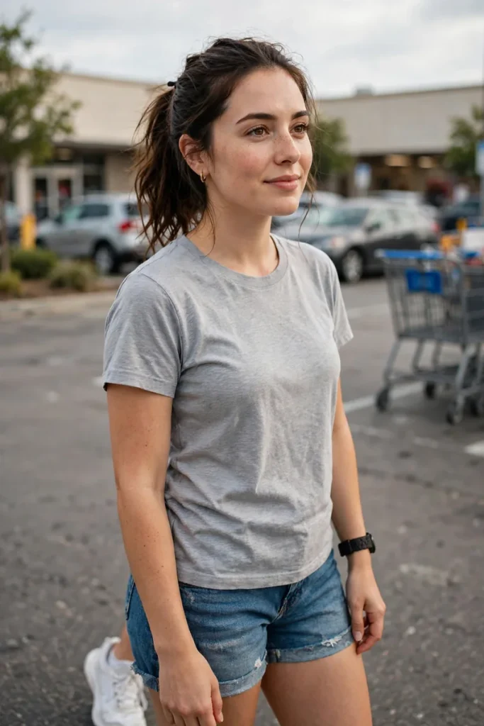 20 Simple Mom Outfit Ideas (For Moms Who Get Dressed in 5 Minutes) 20 mom 19 laundry day target run