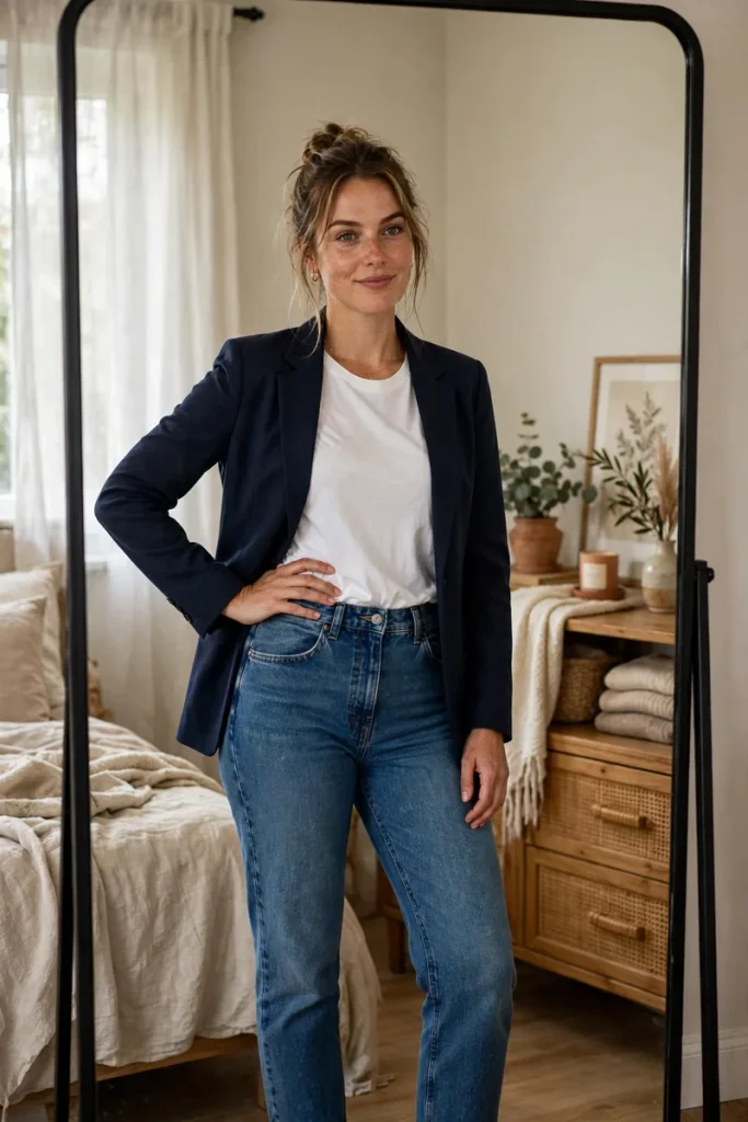 20 Simple Mom Outfit Ideas (For Moms Who Get Dressed in 5 Minutes) 21 mom 20 nothing to wear emergency