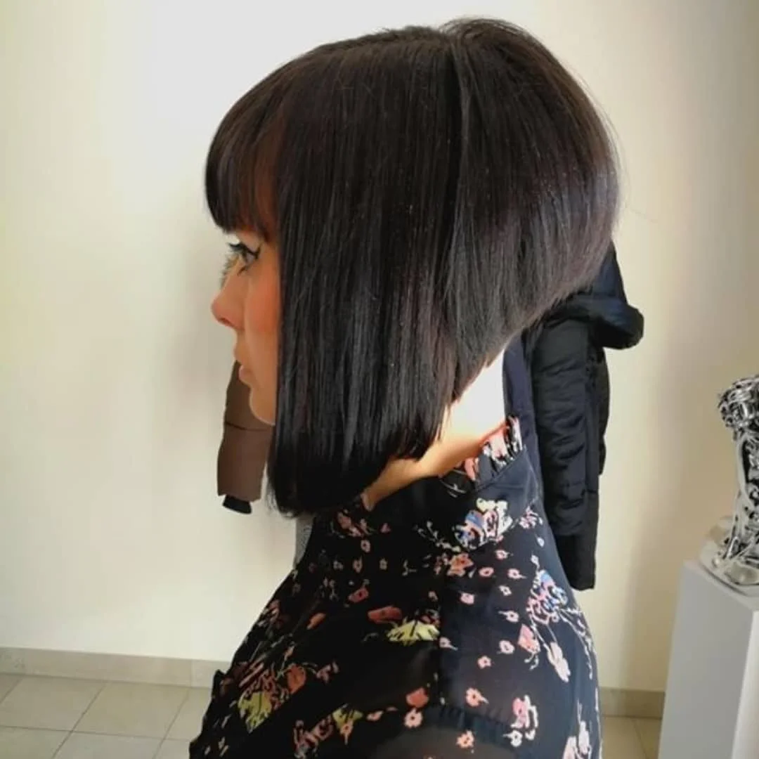 20 Summer Medium Haircuts Ideas 2026: Your Ultimate Style Guide 5 Angled Bob with Undercut