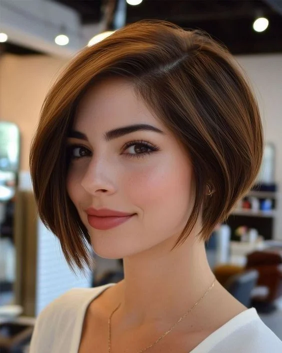 18 Straight Hairstyles Ideas for Women 2026: Your Ultimate Guide to Sleek, Stunning Looks 11 Asymmetrical Straight Bob