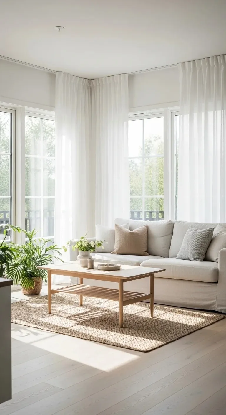 Think You’ve Seen It All? 18 Scandinavian Living Room Ideas That Break the Mold 2 Bright and Airy Let’s Talk Natural Light