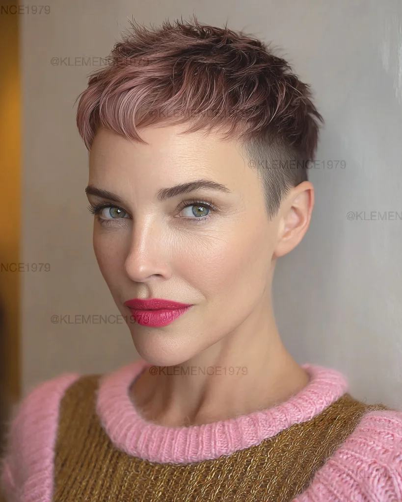 15 Choppy Layered Haircuts Ideas 2026: Fresh Styles That'll Transform Your Look 5 Choppy Pixie with Longer Top Layers