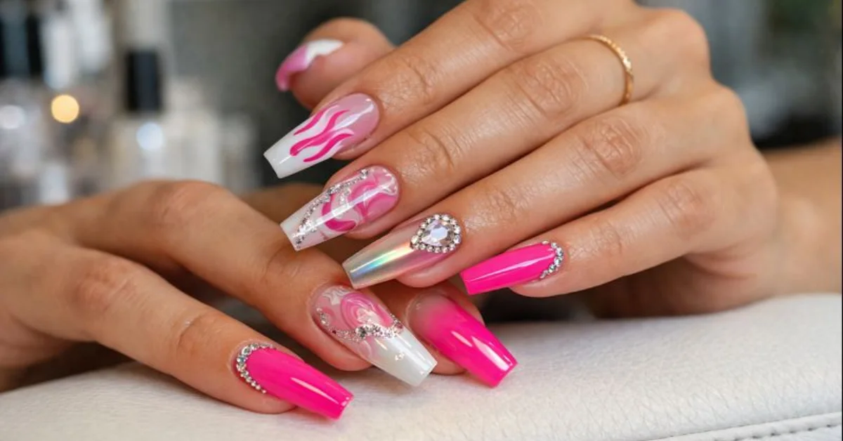Creative Coffin Nails Ideas