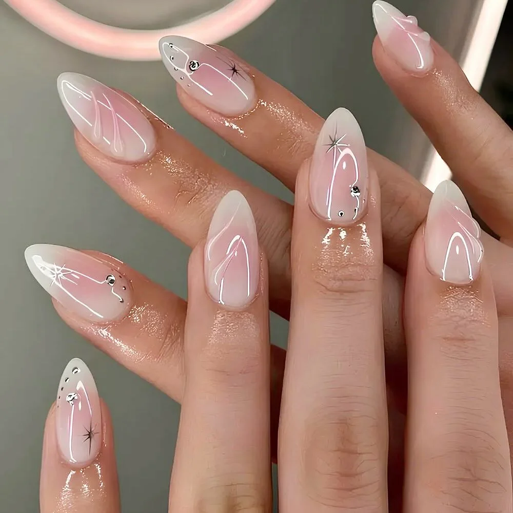 19 Best Gel Nails Ideas 2026 – Trendy, Classy & Modern Designs 20 Crystal Accent Gel Nails