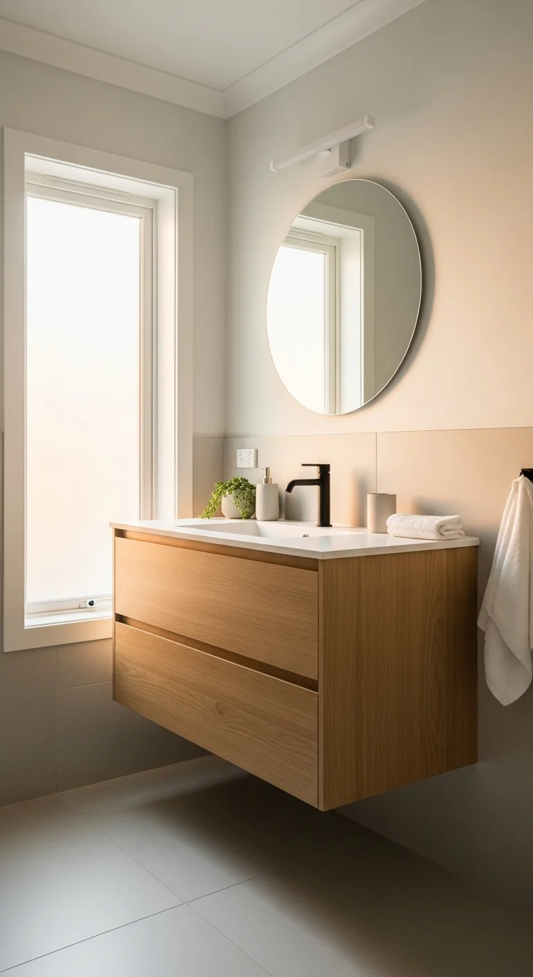 Why Are These Bathroom Cabinet Ideas Trending in 2026? 2 Floating Cabinets The Chic Space-Saver
