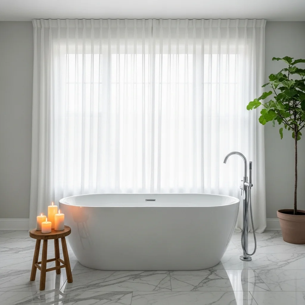 17 Cute Bathroom Ideas 2026: Transform Your Space Into a Stunning Sanctuary 5 Freestanding Bathtub as a Centerpiece