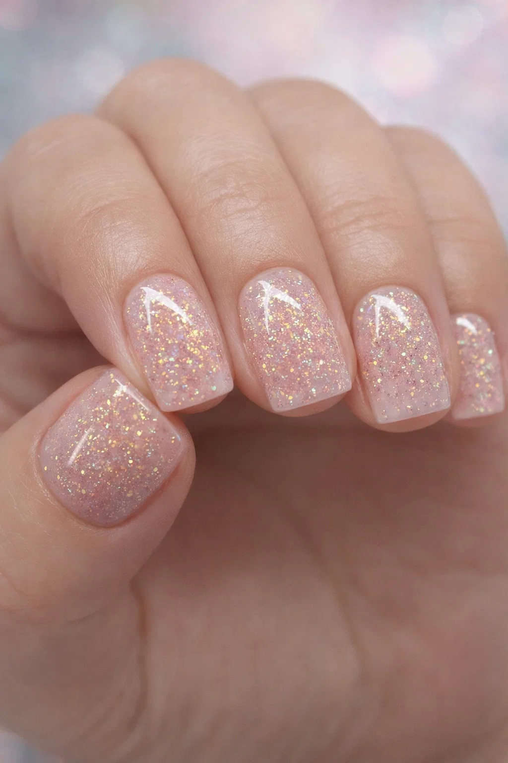 17 Nail Design Ideas February 2026: Fresh Looks That'll Make Everyone Ask "Where Did You Get Those Done?" 7 Glitter Gradient Fade