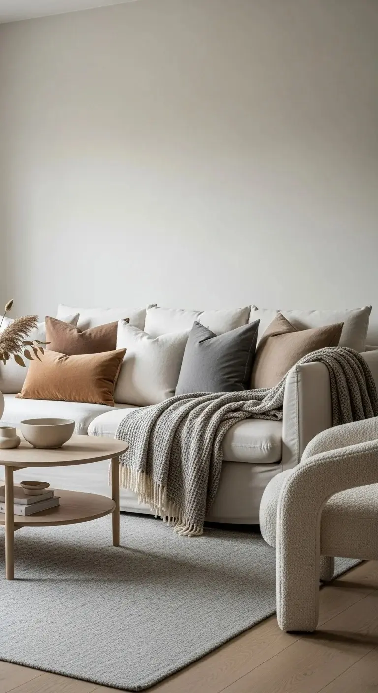 Think You’ve Seen It All? 18 Scandinavian Living Room Ideas That Break the Mold 17 Layering Neutral Shades for Depth