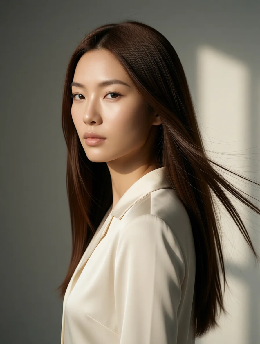 18 Straight Hairstyles Ideas for Women 2026: Your Ultimate Guide to Sleek, Stunning Looks 3 Long Center Part Straight Hair