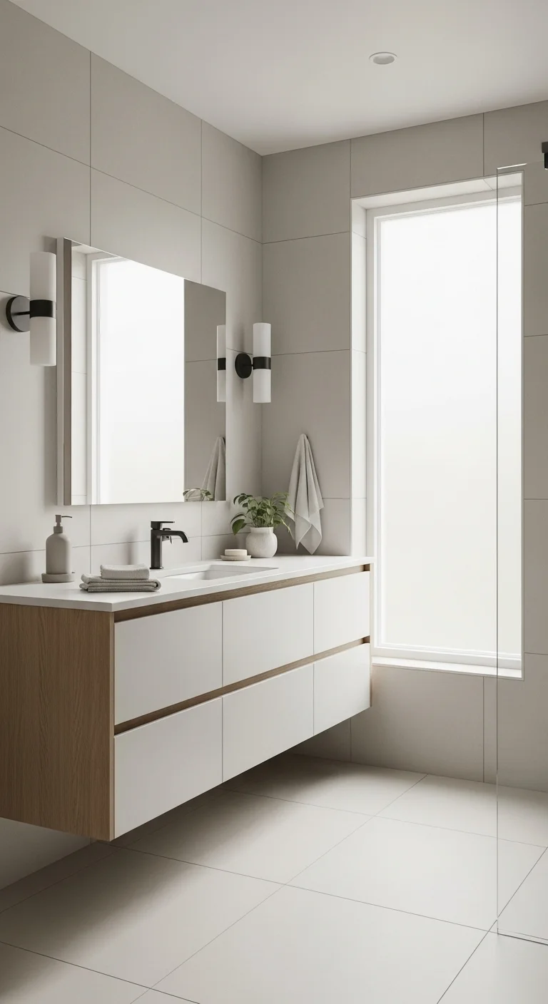 Why Are These Bathroom Cabinet Ideas Trending in 2026? 4 Minimalist Design Less is More