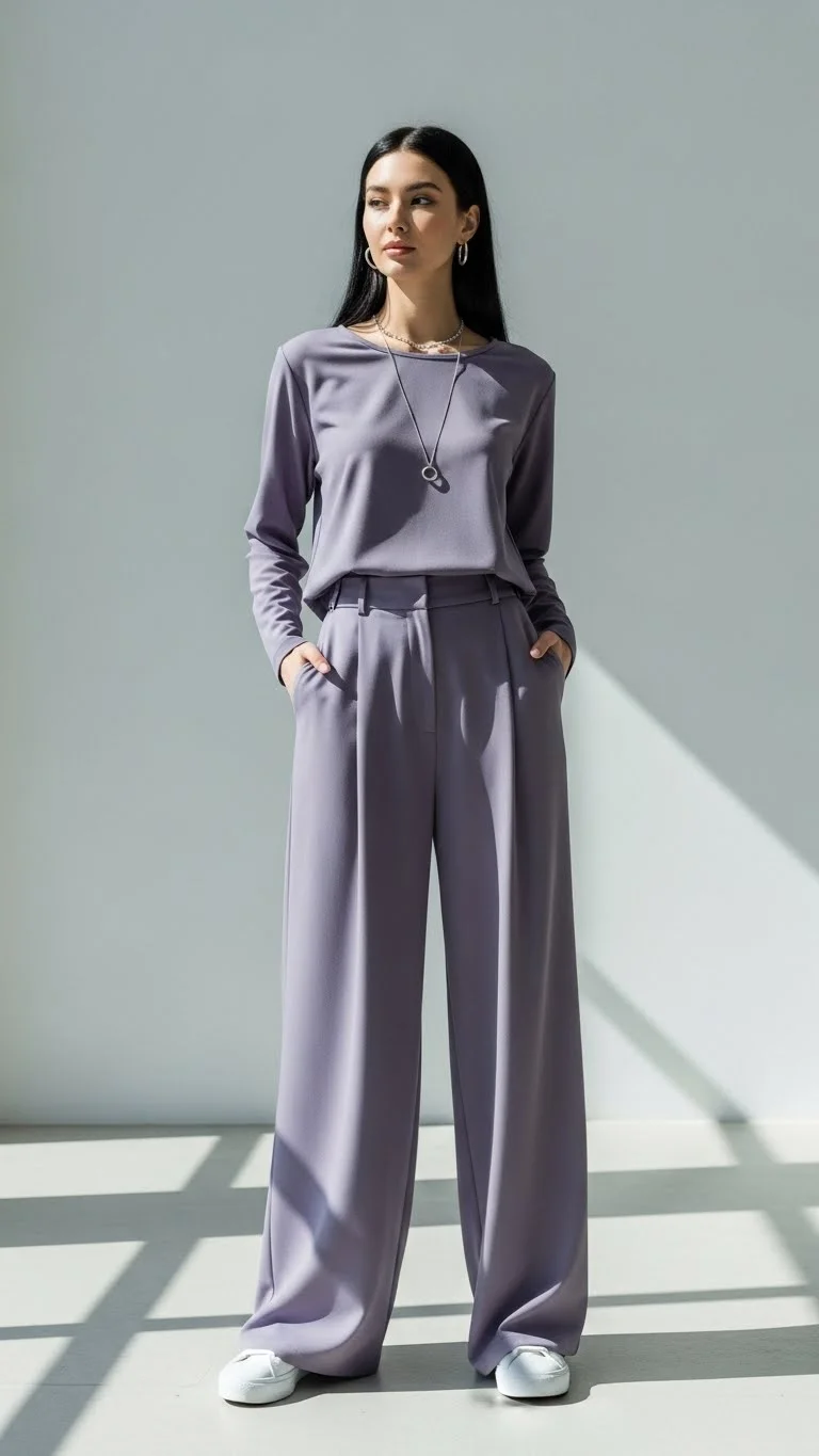 15 Modest Girly Outfit Ideas 2026: Your Complete Style Guide 16 Modest Co-ord Set with Long Sleeves