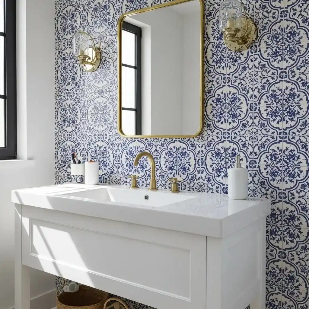 17 Cute Bathroom Ideas 2026: Transform Your Space Into a Stunning Sanctuary 17 Moroccan-Style Tile Accents