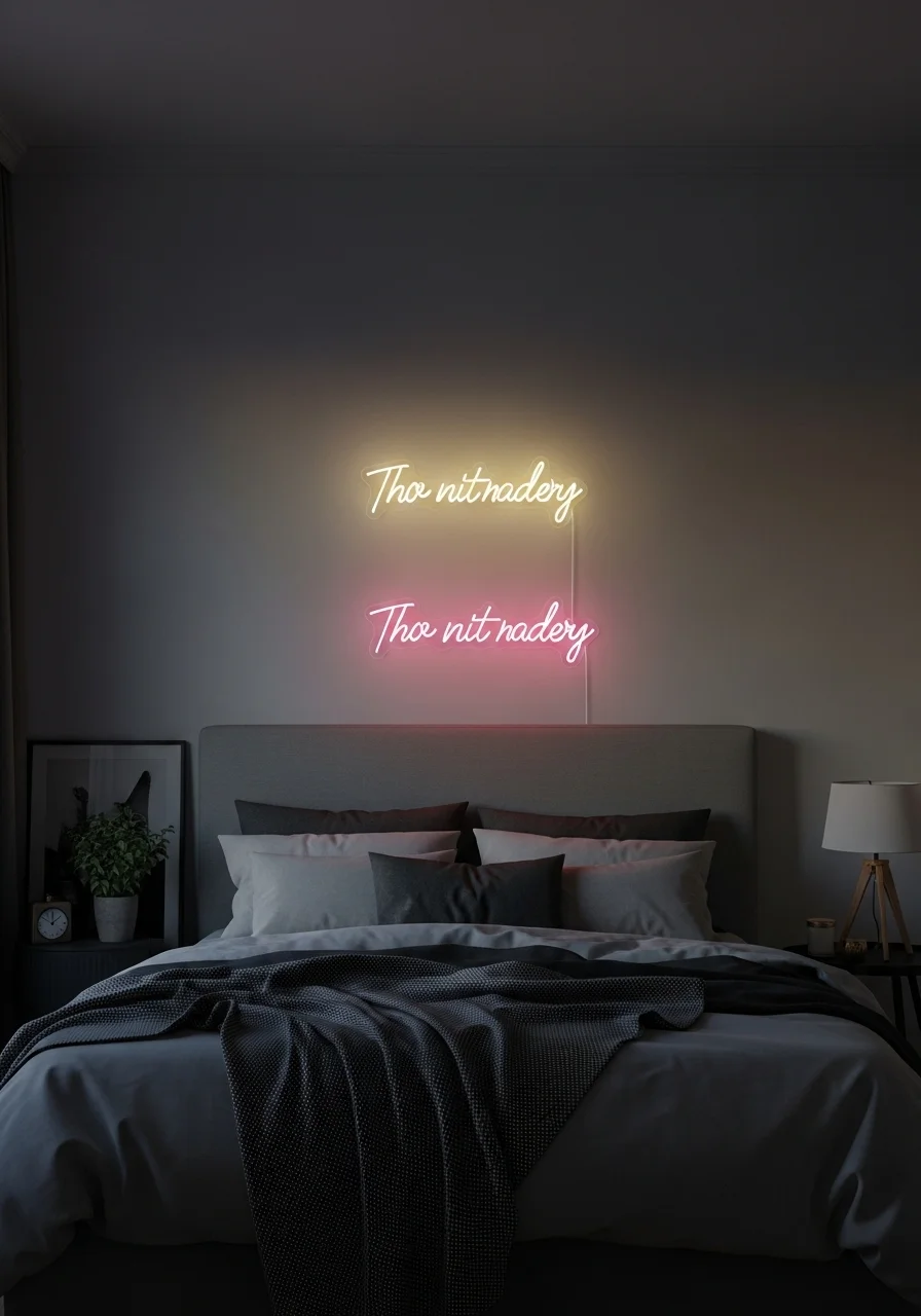 Running Out of Wall Space? These 20 Bedroom Wall Decor Ideas Are the Solution for 2026 7 Neon Signs Fun and Functional