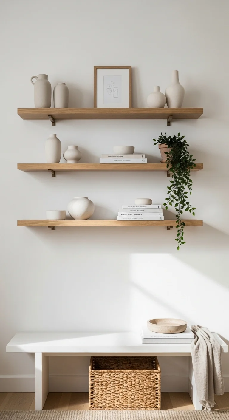 Think You’ve Seen It All? 18 Scandinavian Living Room Ideas That Break the Mold 16 Scandi-Inspired Shelving Floating and Sleek