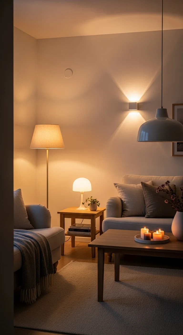 Think You’ve Seen It All? 18 Scandinavian Living Room Ideas That Break the Mold 9 Scandinavian Lighting It’s All About Layers