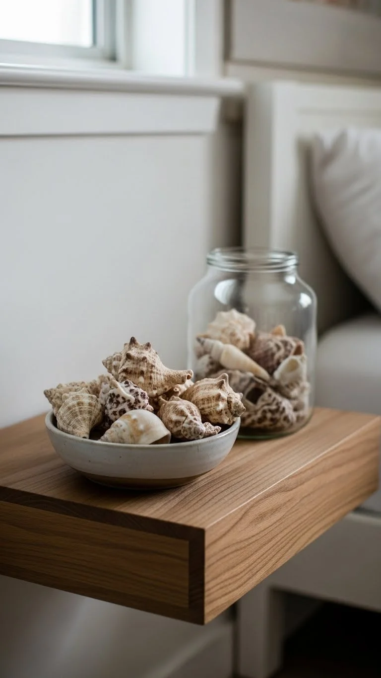 20 Coastal Bedroom Ideas 2026: Transform Your Space Into a Beachside Paradise 5 Seashell Display Collections