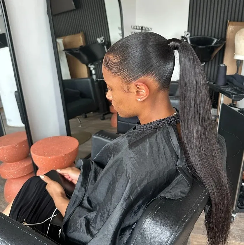 18 Straight Hairstyles Ideas for Women 2026: Your Ultimate Guide to Sleek, Stunning Looks 16 Sleek Straight Ponytail