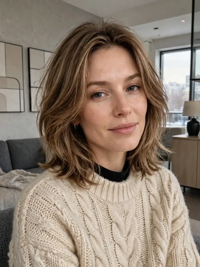 Soft Layered Shoulder Length Haircut 768x1024 1