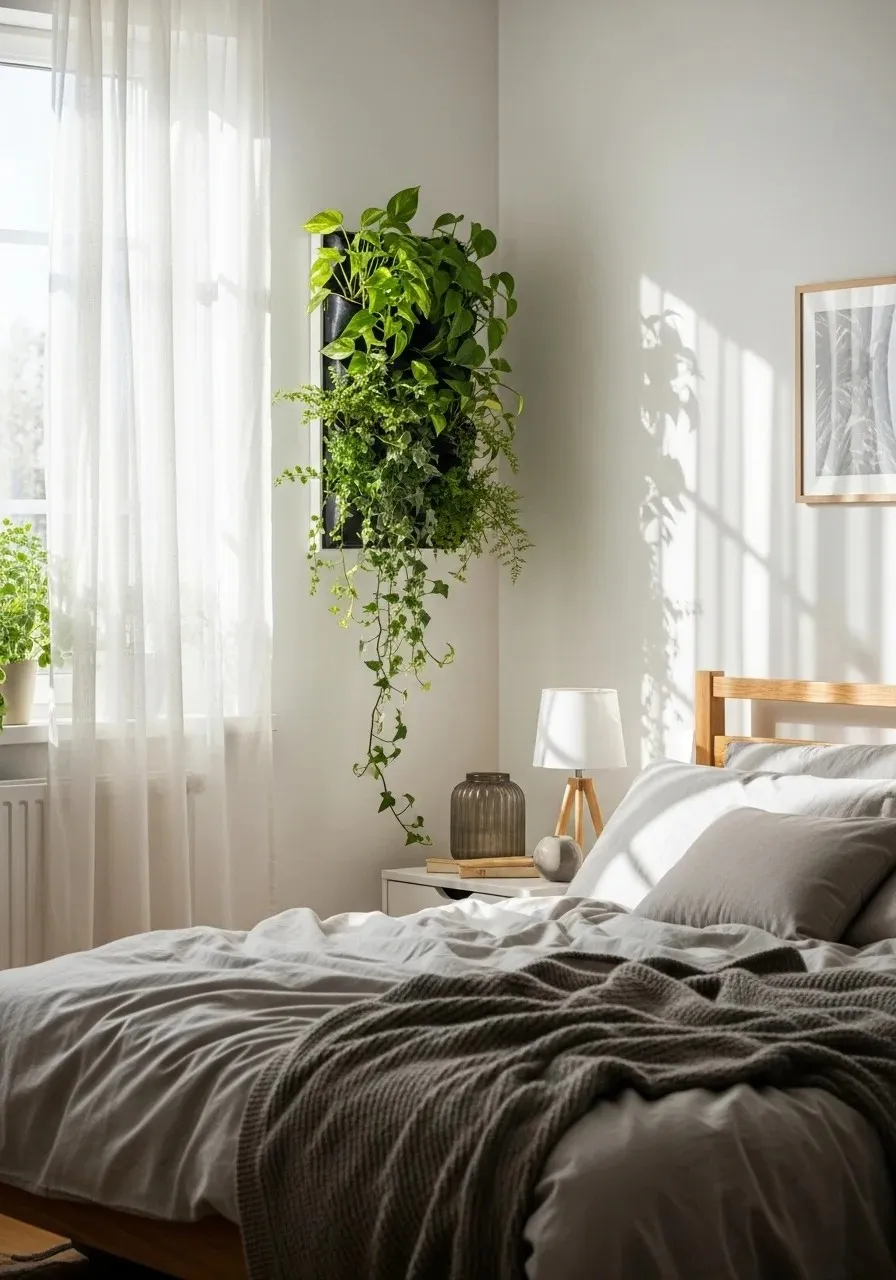Running Out of Wall Space? These 20 Bedroom Wall Decor Ideas Are the Solution for 2026 8 Vertical Gardens Fresh and Green