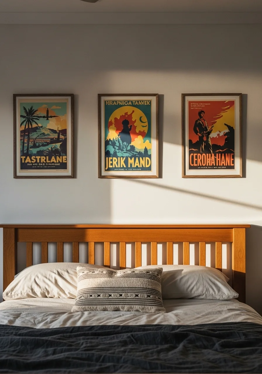 Running Out of Wall Space? These 20 Bedroom Wall Decor Ideas Are the Solution for 2026 12 Vintage Posters for Nostalgic Charm