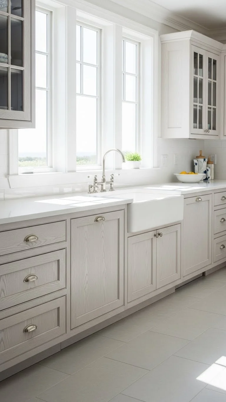 15 White Oak Kitchen Cabinets Ideas 2026: Transform Your Kitchen Into a Stunning Space 7 White Washed White Oak for Brighter Spaces