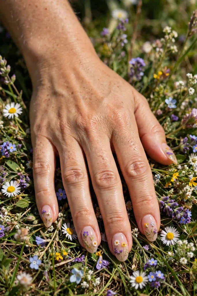 g13 encapsulated wildflowers