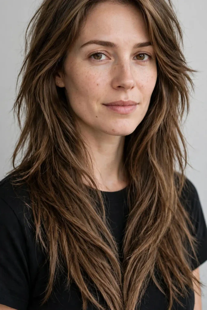 15 Choppy Layered Haircuts: The Texture Trend That Eats Boring Hair for Breakfast 15 image 46
