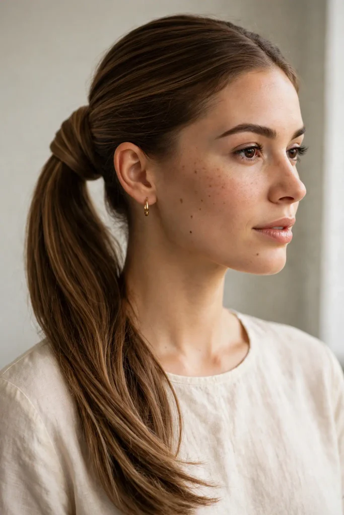 05 wrapped ponytail