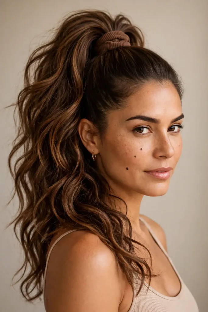 11 high ponytail texture boost