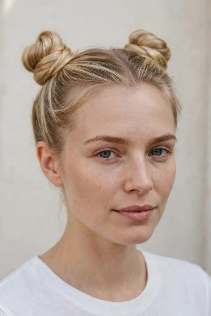 12 space buns simplified
