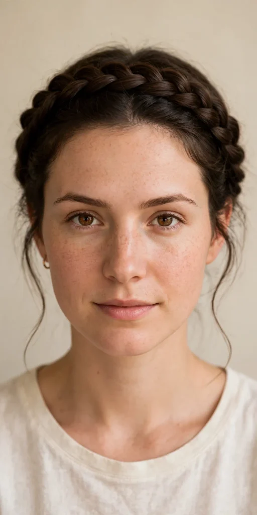 13 quick dutch braid crown