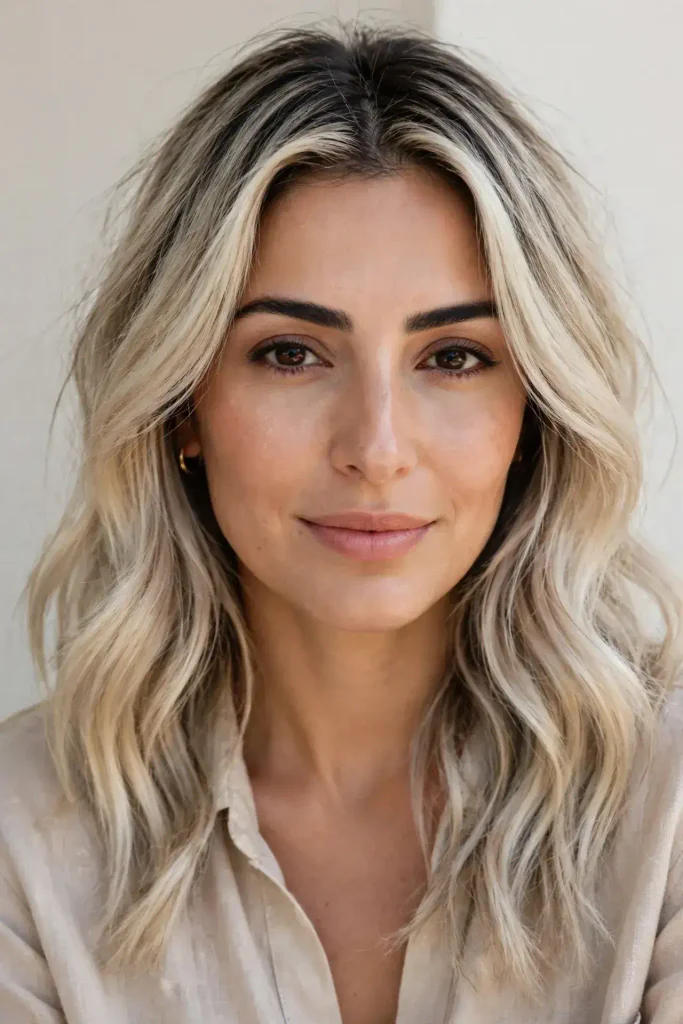 16 platinum balayage