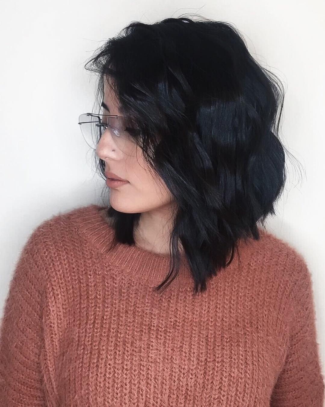 14 Short Hair Twist Styles That'll Instantly Elevate Your Look 6 Asymmetrical Bob with a Twist