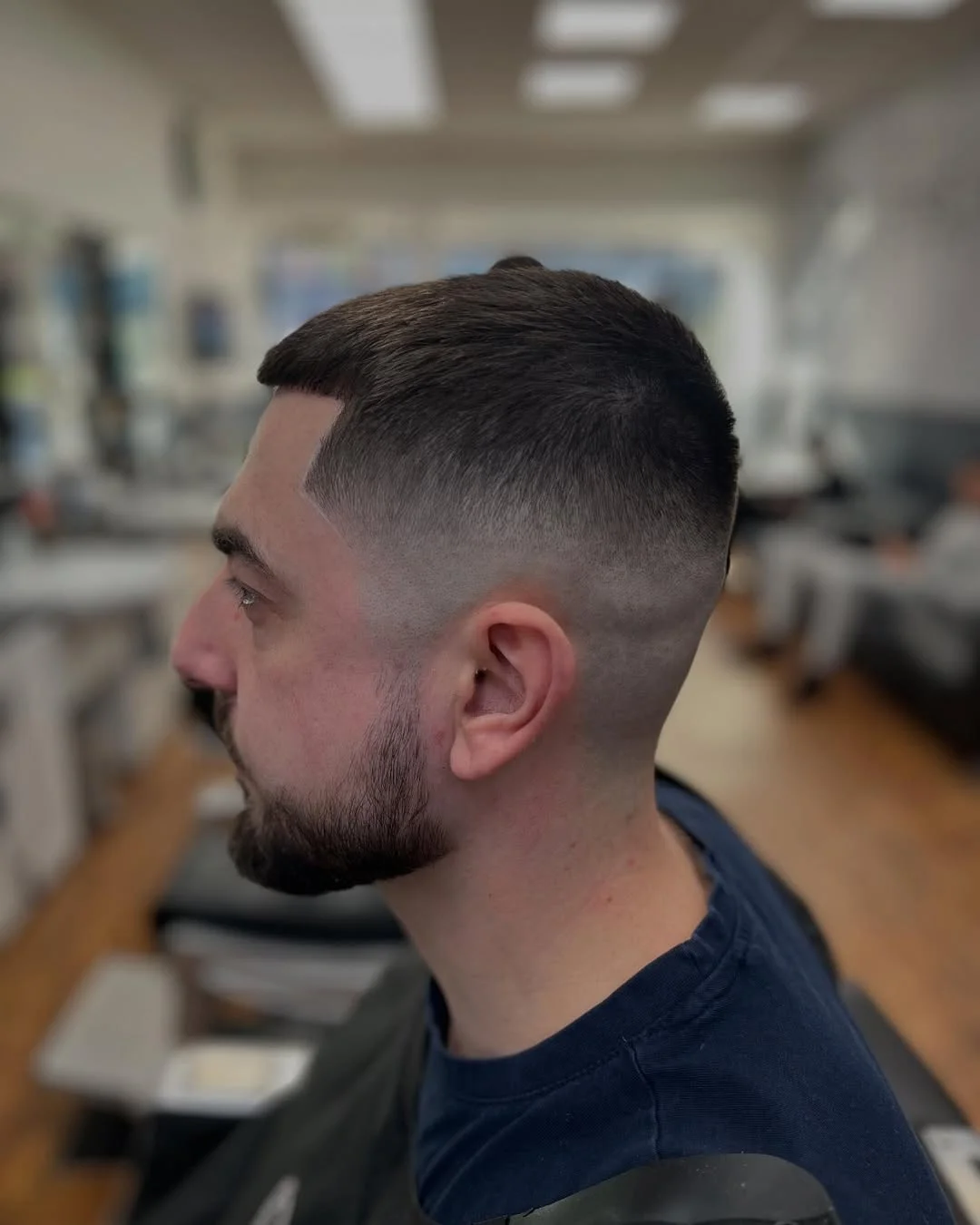 Buzz Cut with a Skin Fade