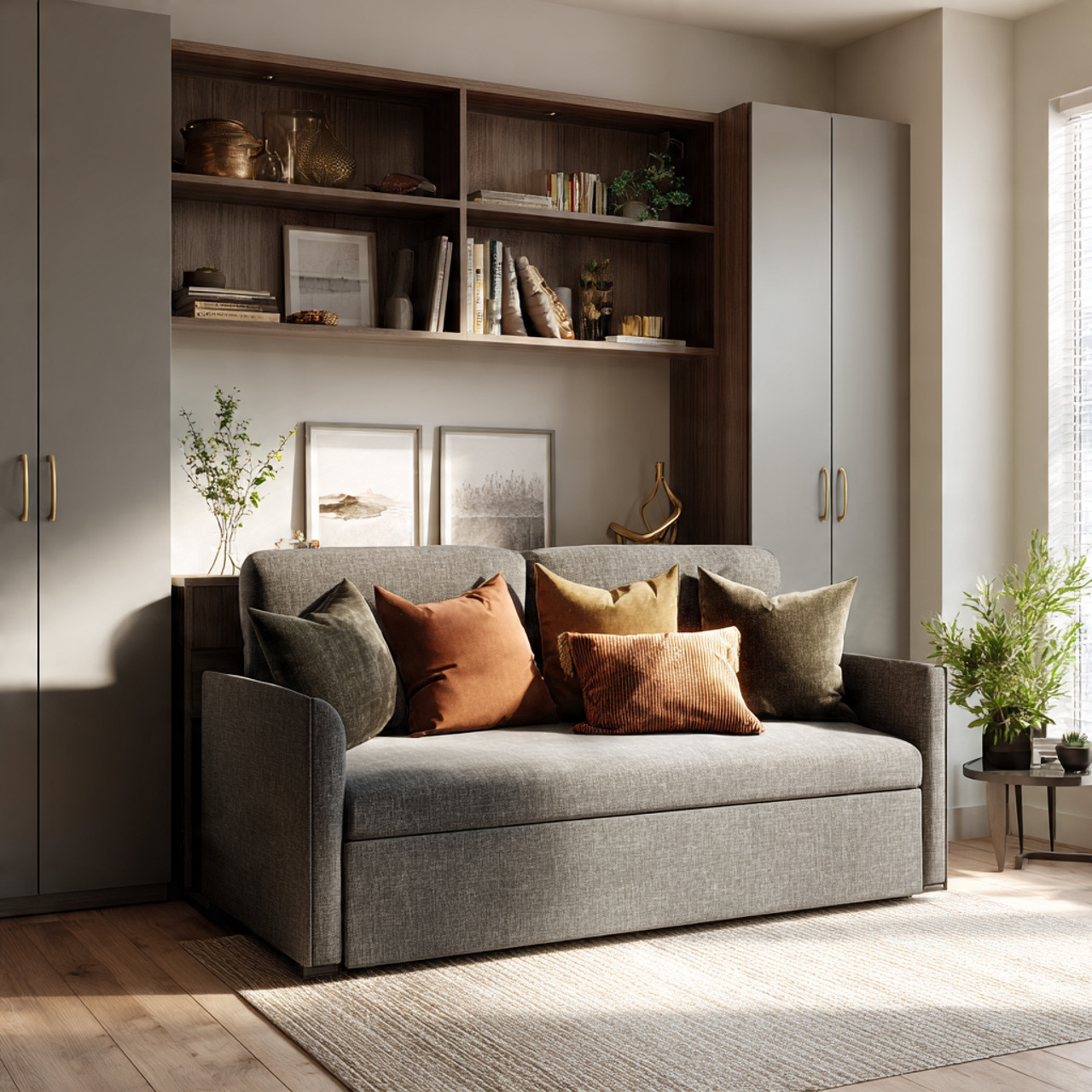 15 Tiny Living Room Ideas 2026: Small Space, Big Style 3 Choose a Sofa That Does Double Duty